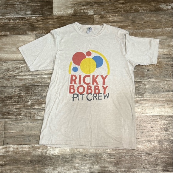 Rickey Bobby Pit Crew T-Shirt Unisex Medium - Picture 1 of 4